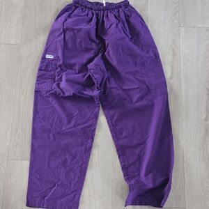 Purple Scrub Pants